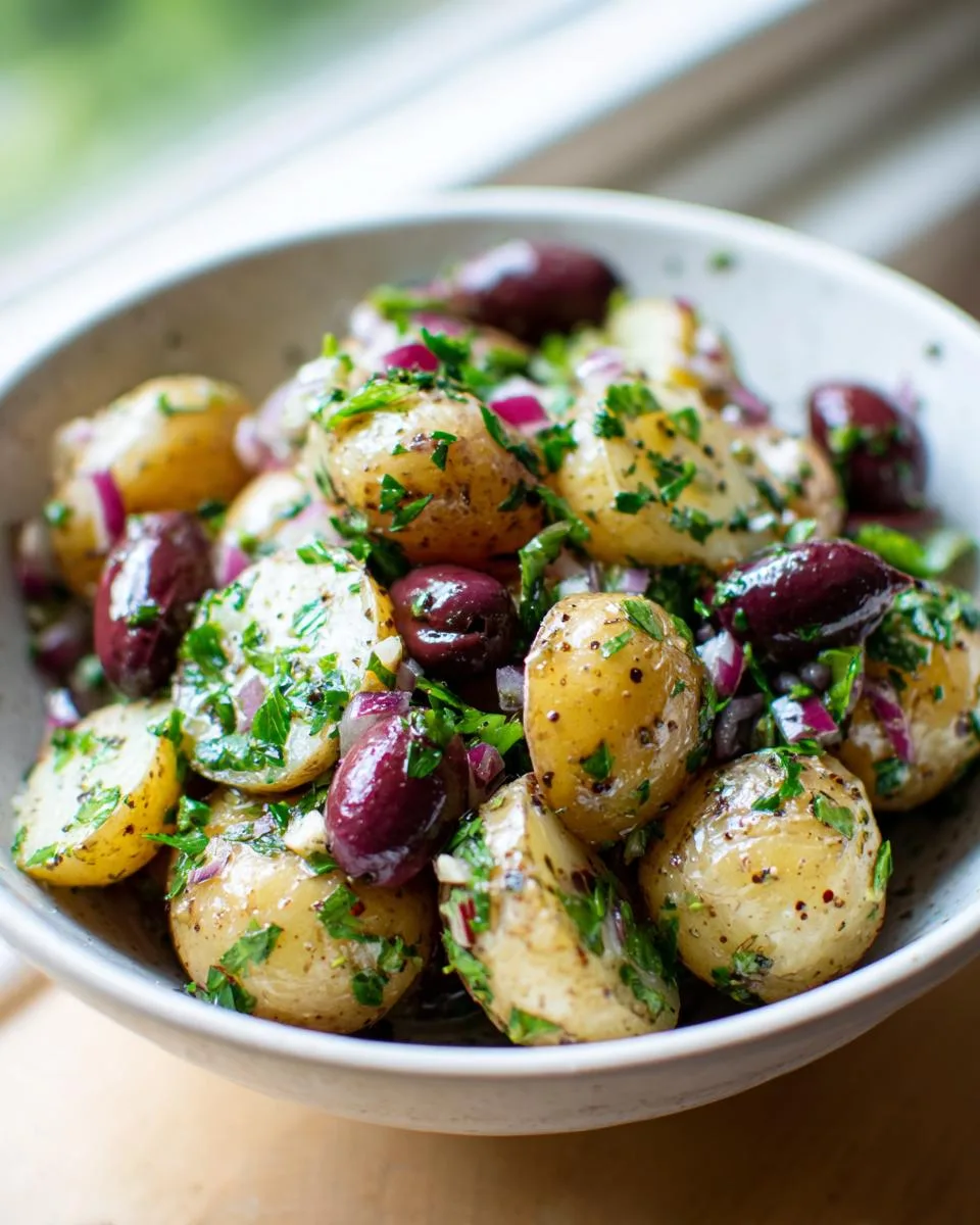 Olive Greek Potato Salad - detail 2