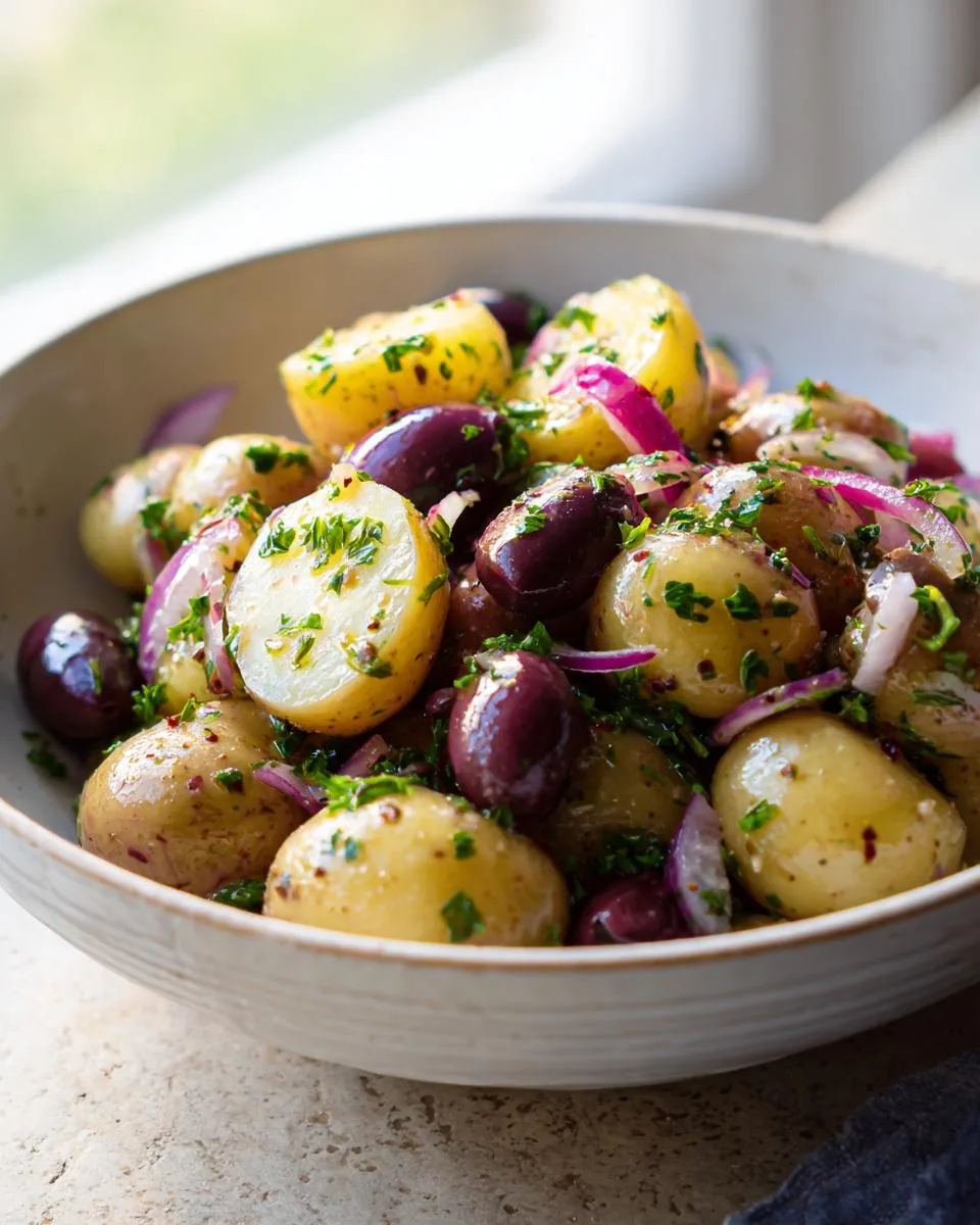 Olive Greek Potato Salad - detail 5