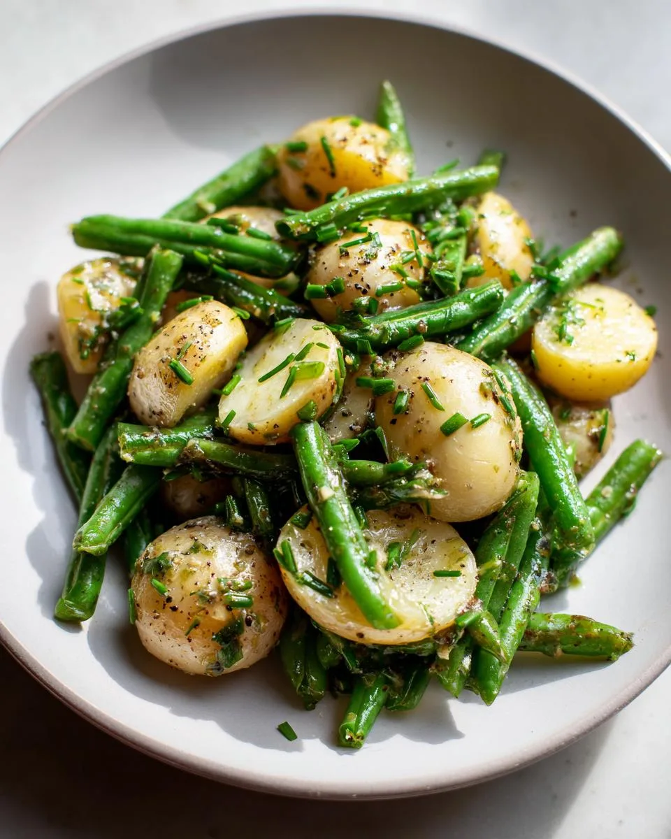 Quick Green Bean Potato Salad - detail 4