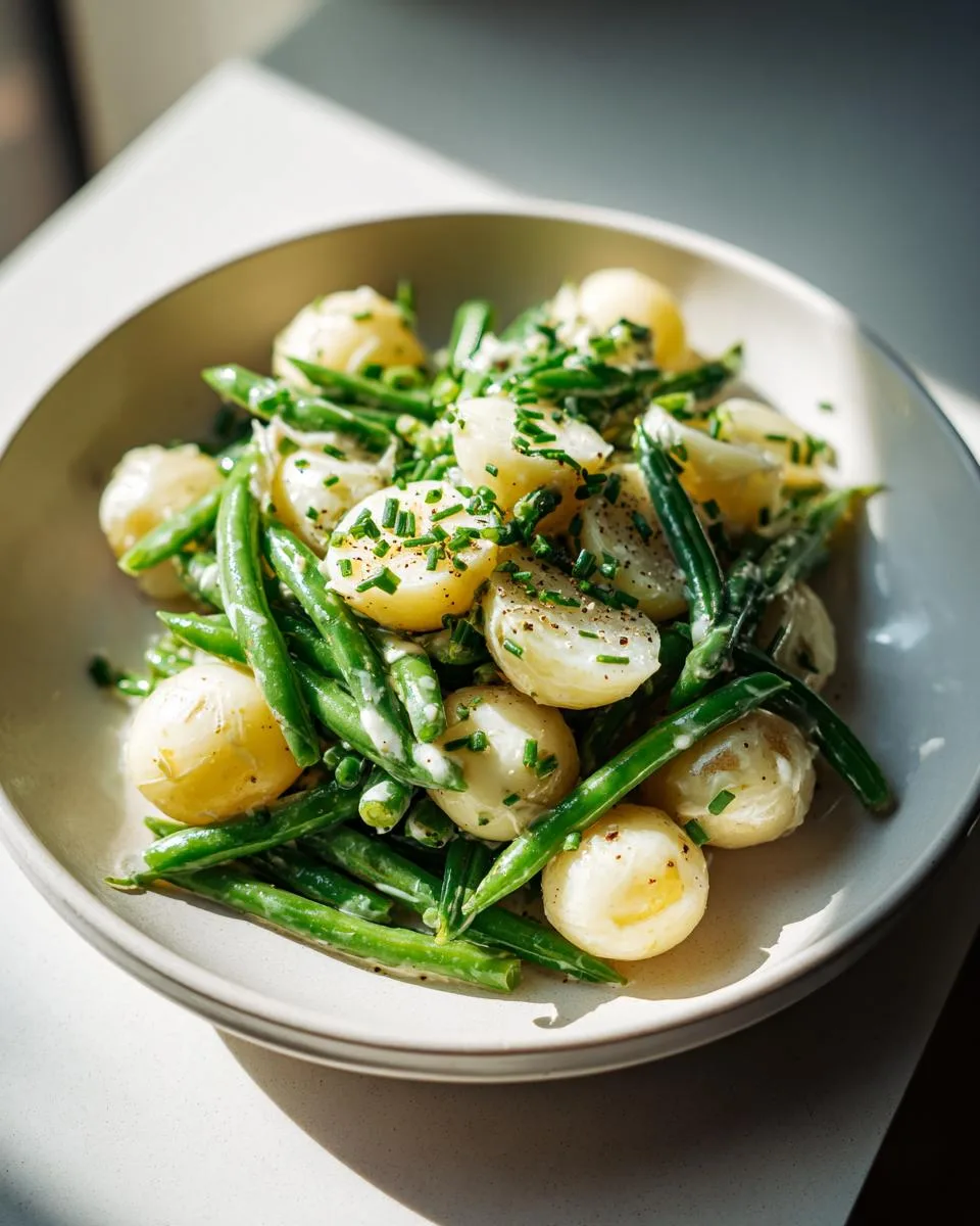 Quick Green Bean Potato Salad - detail 5