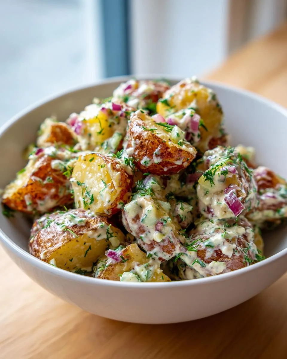 Smashed Potato Salad - detail 2