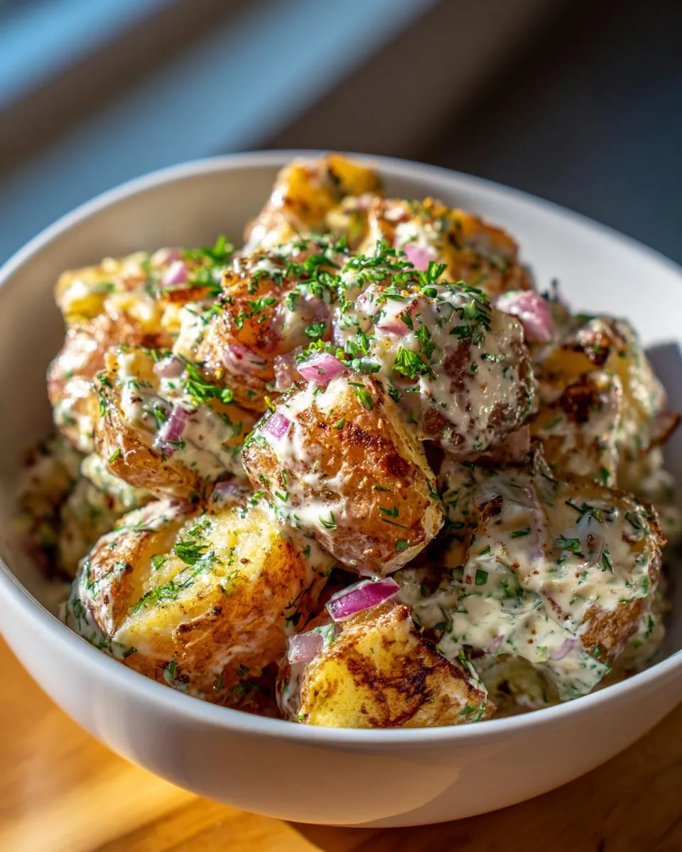 Smashed Potato Salad - detail 3