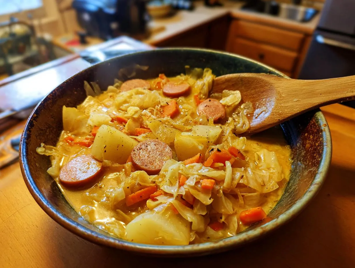 Smoked Sausage Cabbage Soup: A Hearty 1-Pot Comfort Feast