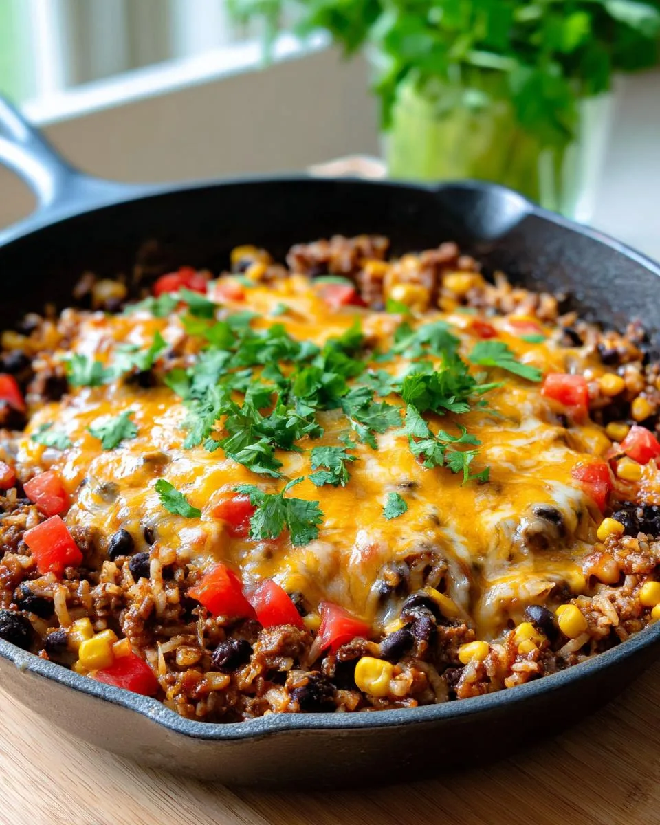 Taco Rice Skillet - detail 2