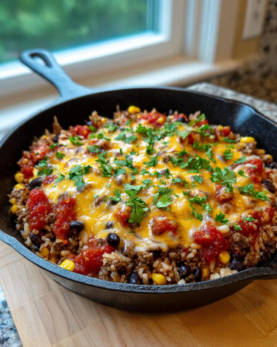 Taco Rice Skillet - detail 3