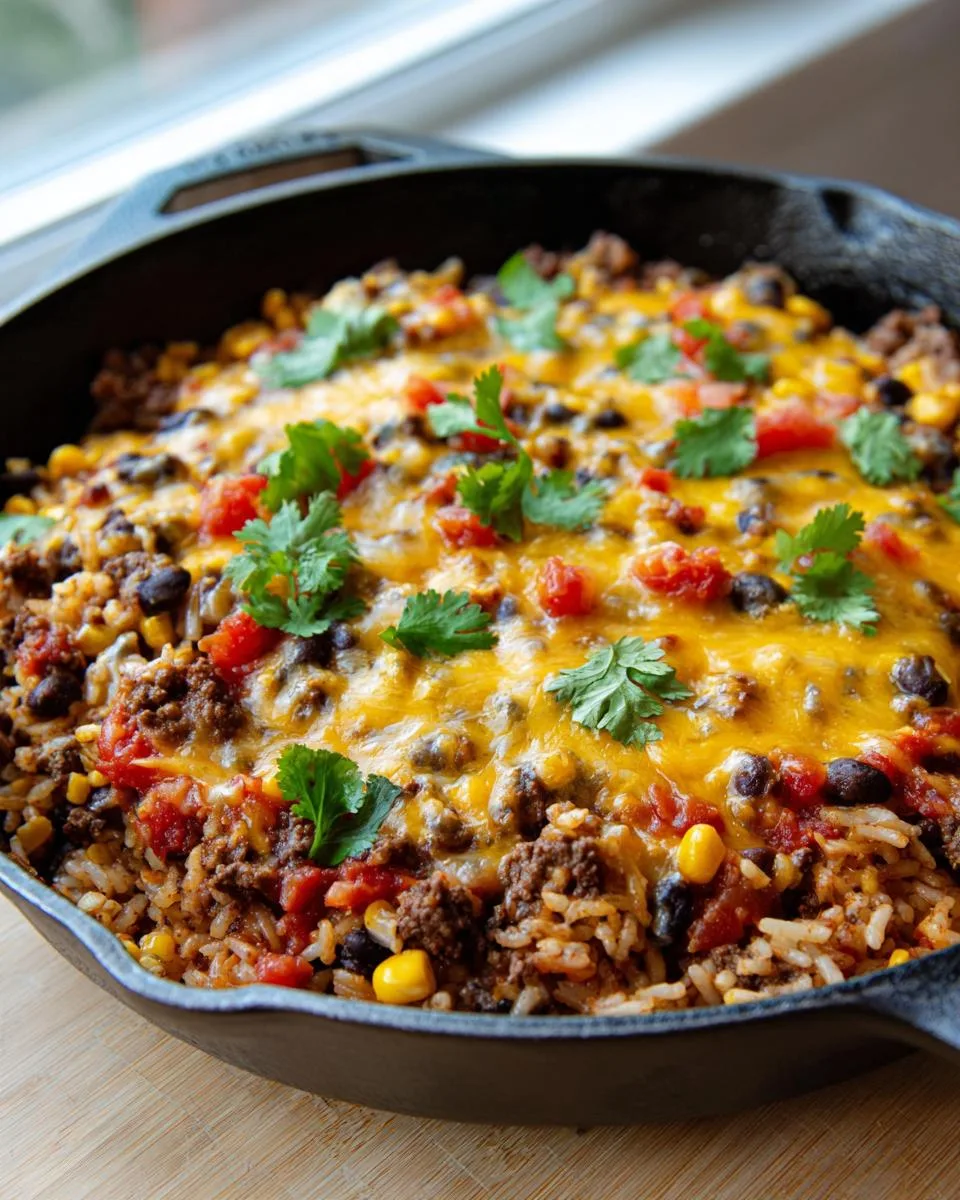 Taco Rice Skillet - detail 4