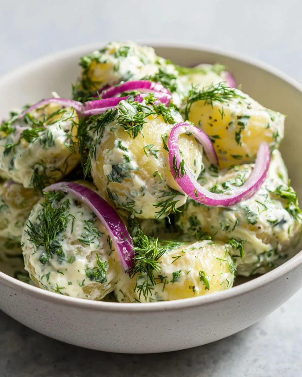 Turkish Dill Potato Salad - detail 3