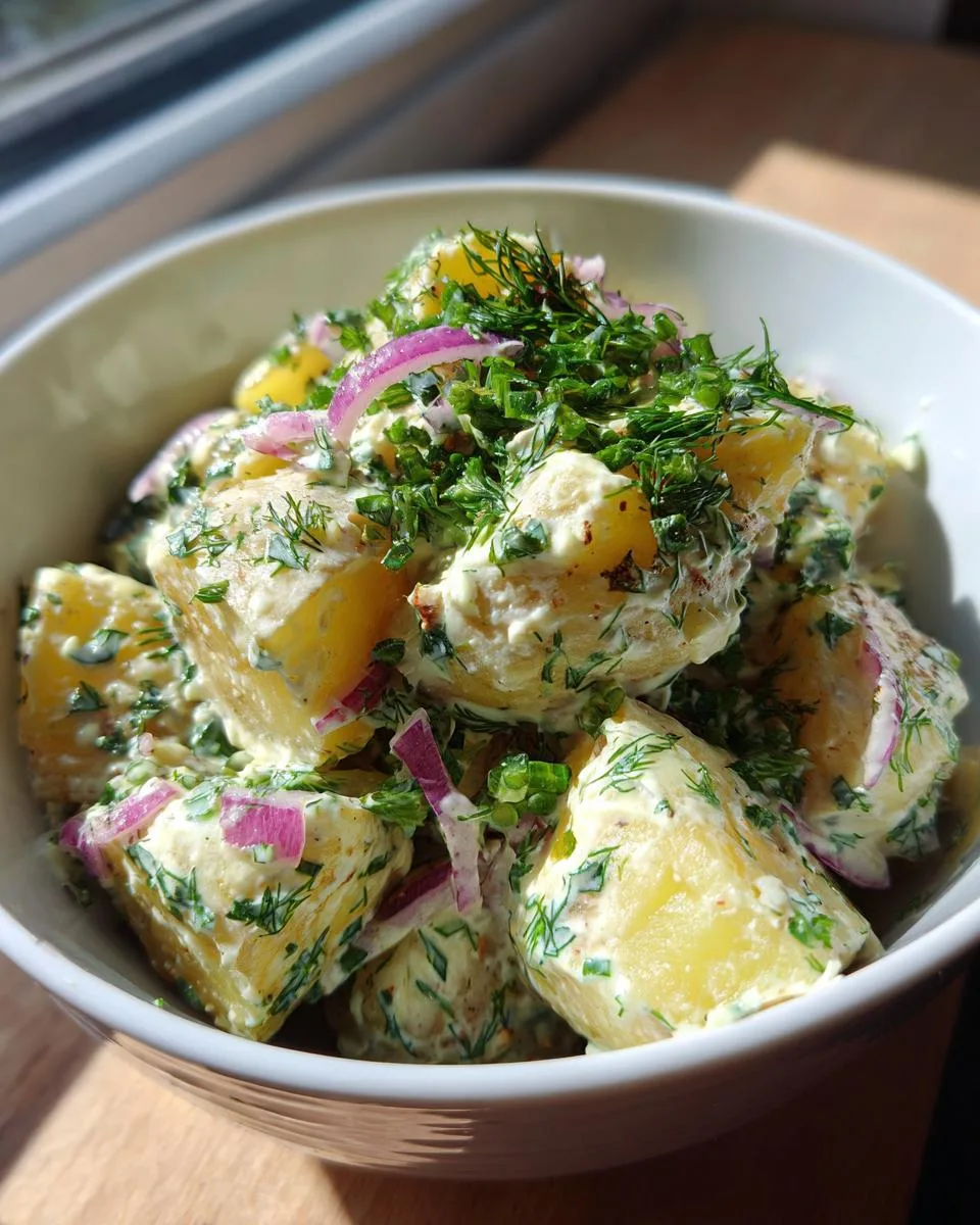 Turkish Dill Potato Salad - detail 4