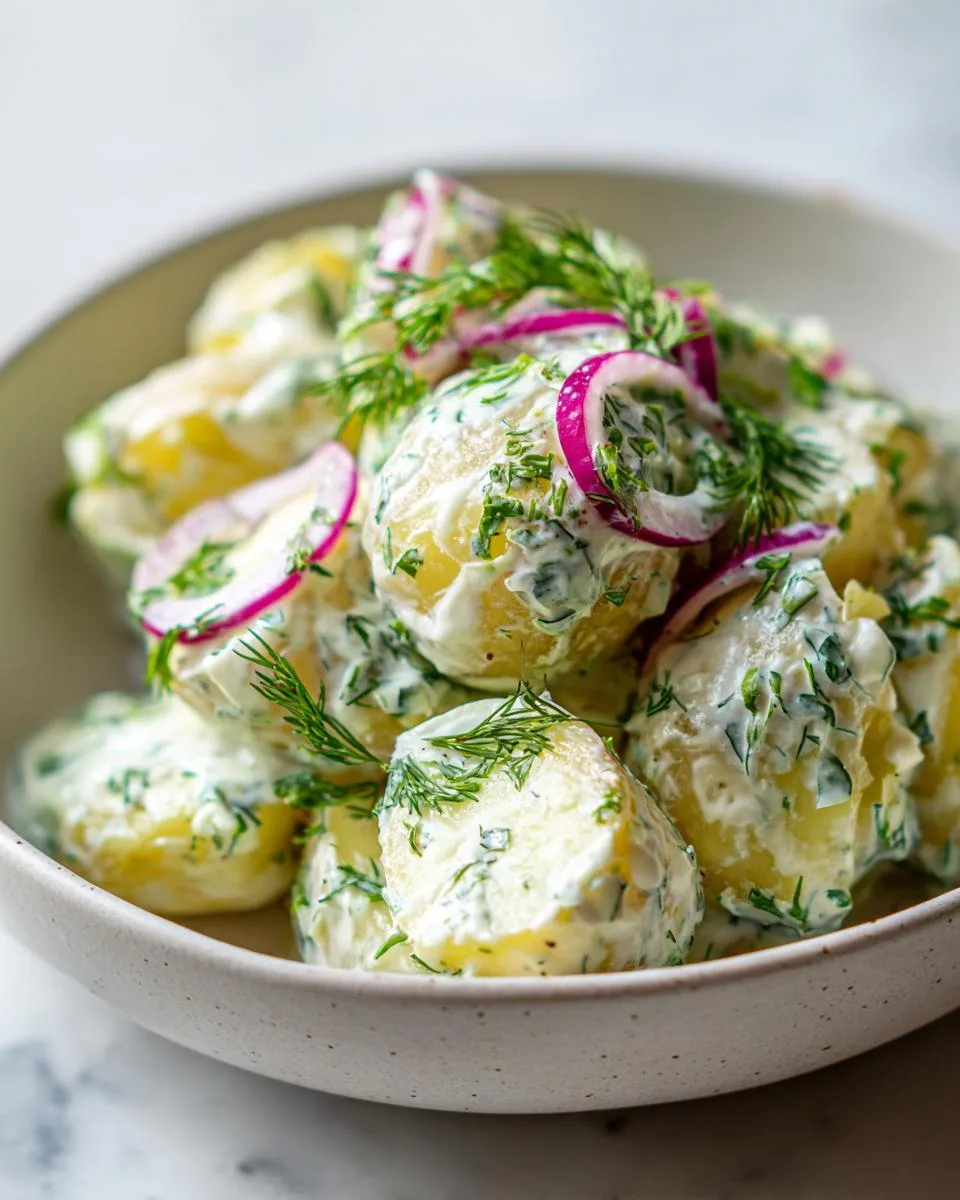 Turkish Dill Potato Salad - detail 5