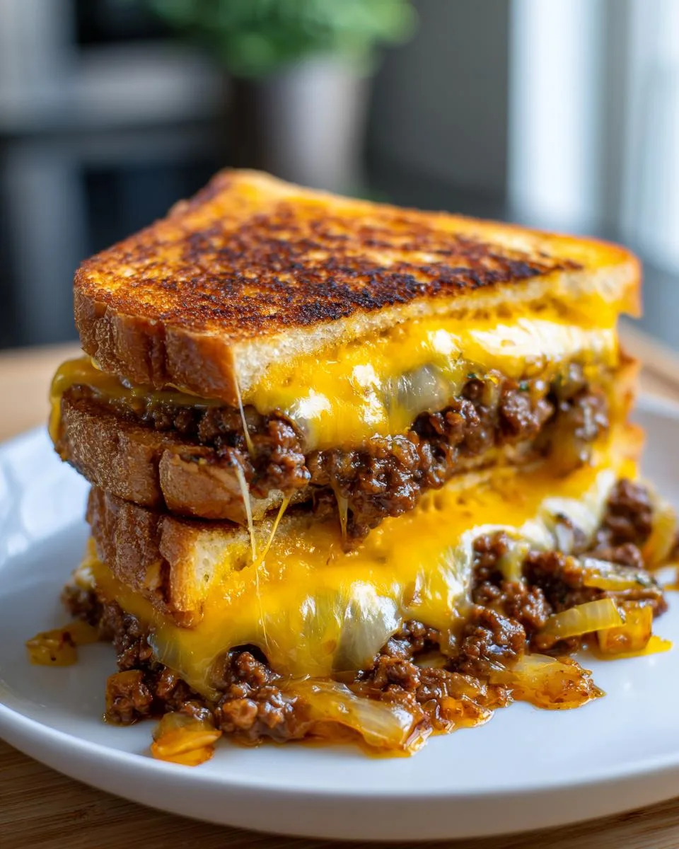 Ultimate Cheesy Ground Beef Melt - detail 4