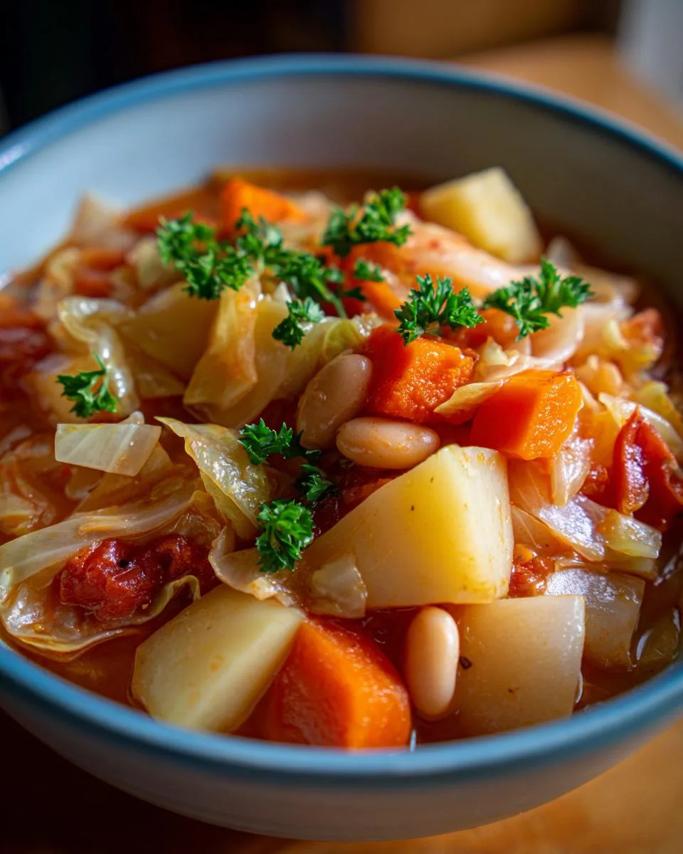 Vegetarian Cabbage Soup - detail 4