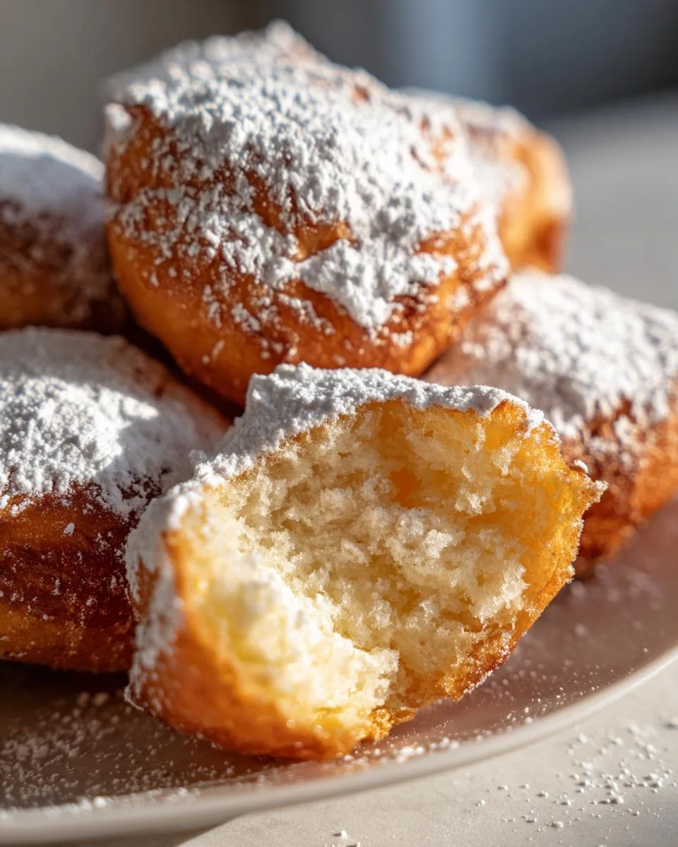 amazing vanilla french beignets - detail 2