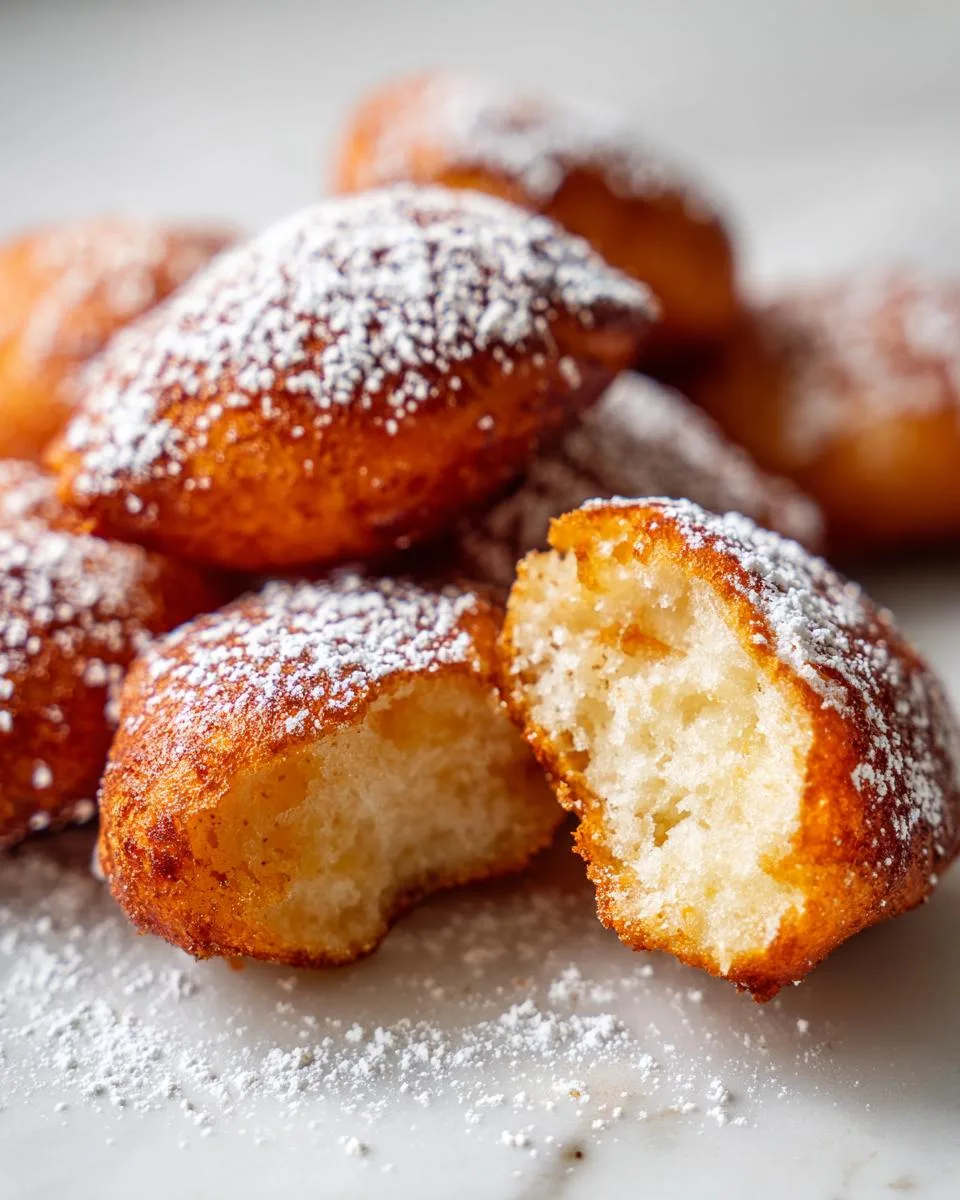 amazing vanilla french beignets - detail 3
