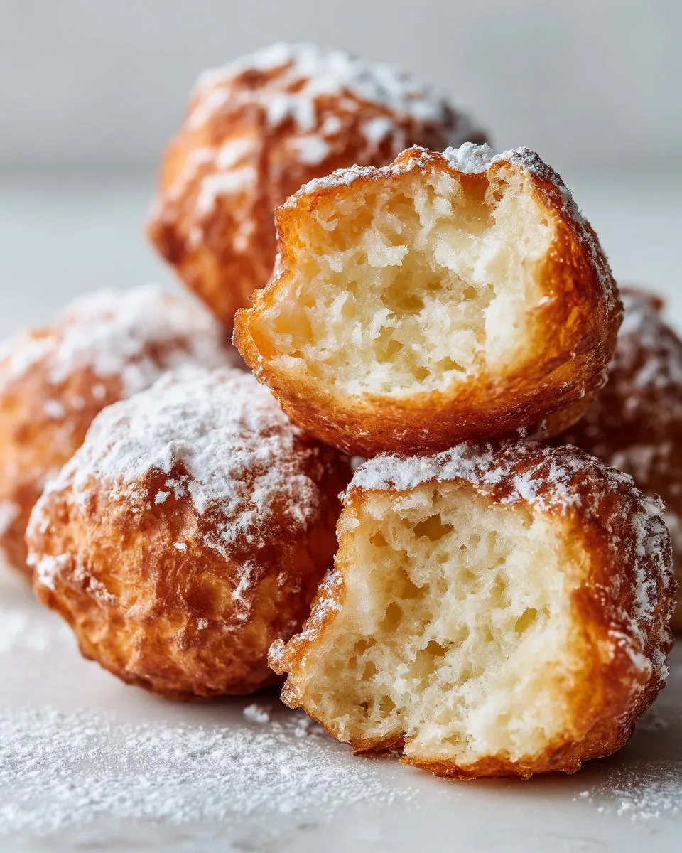 amazing vanilla french beignets - detail 5