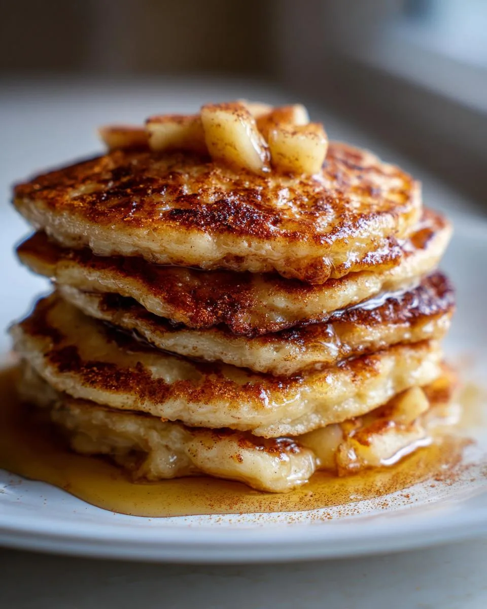 apple yogurt pancakes - detail 3