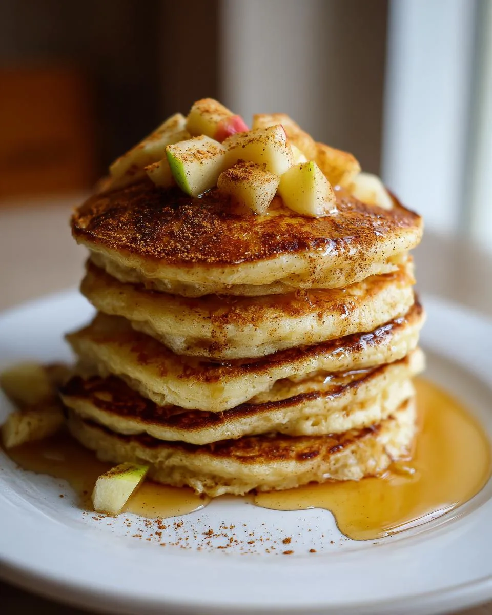 apple yogurt pancakes - detail 4