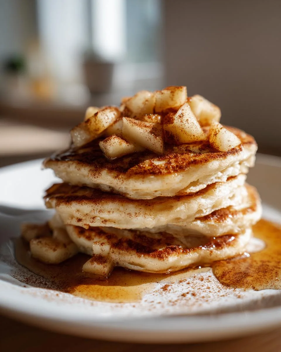 apple yogurt pancakes - detail 5