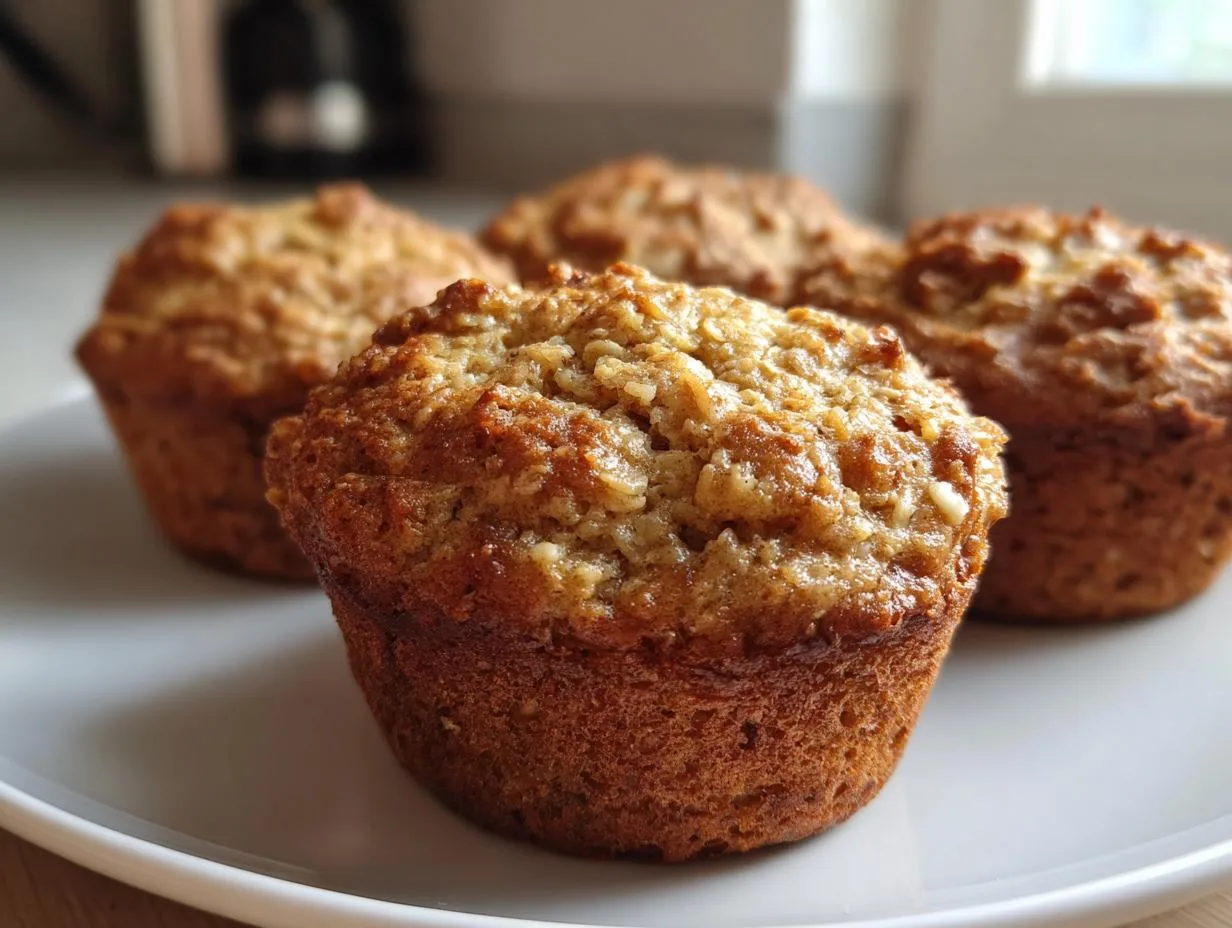 Best Ever Banana Oat Breakfast Muffins Ready in 18 Minutes