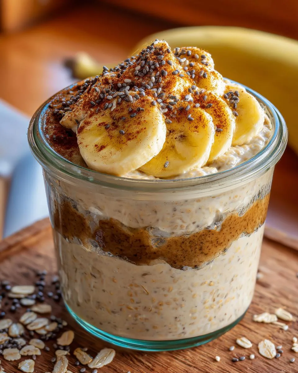 brown sugar overnight oats - detail 1