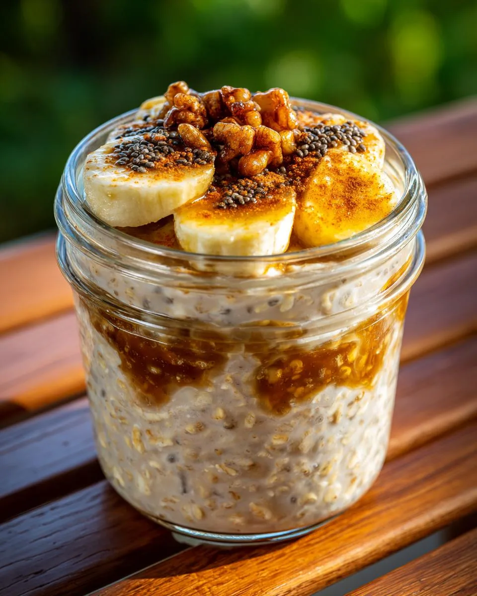 brown sugar overnight oats - detail 2