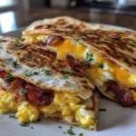 cheese breakfast quesadillas