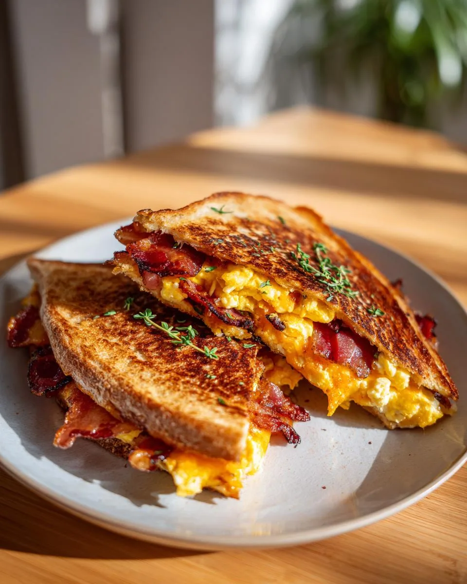 cheese breakfast quesadillas - detail 4