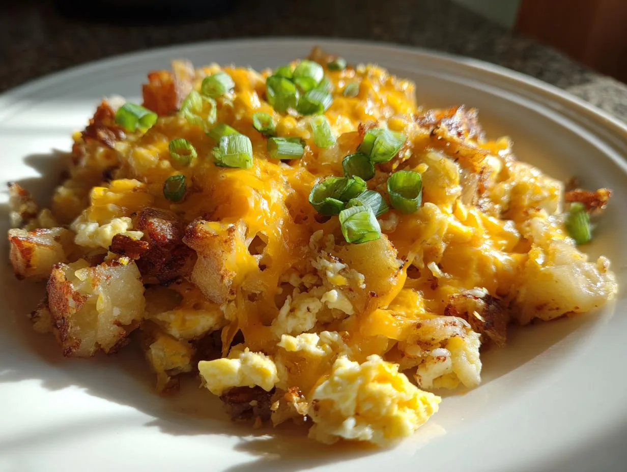 Perfect Cheesy Potato Egg Scramble in 35 Minutes (So Tasty!)