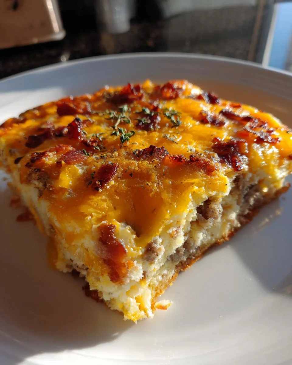 crack breakfast casserole - detail 3