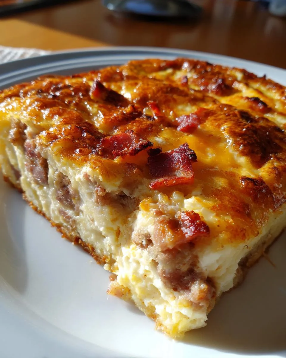 crack breakfast casserole - detail 5