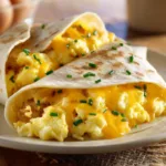 egg cheese breakfast wraps