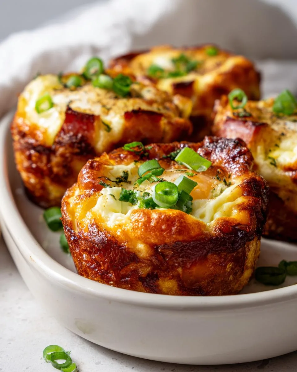ham cheese egg cups - detail 3