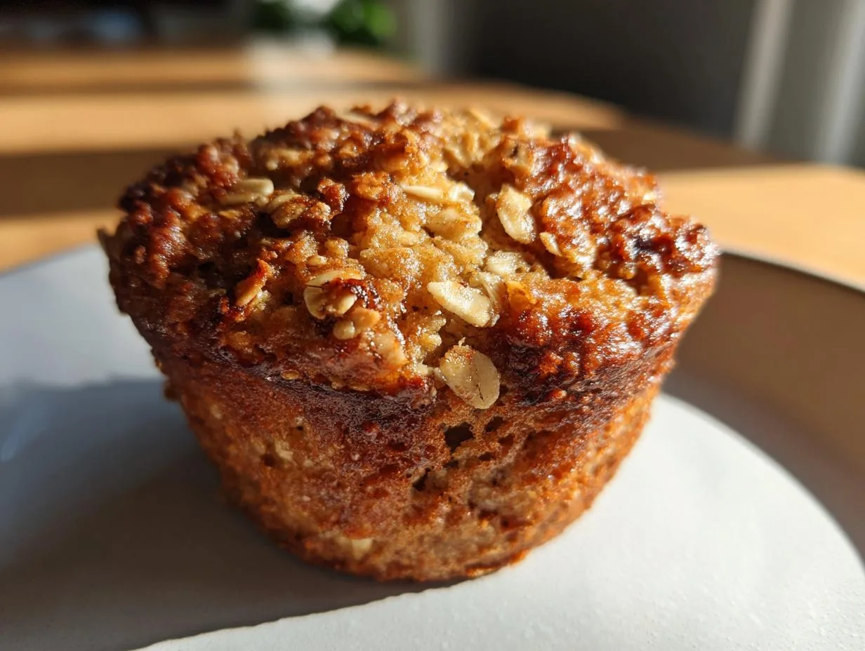 Delicious Healthy Banana Oatmeal Muffins in Just 30 Minutes