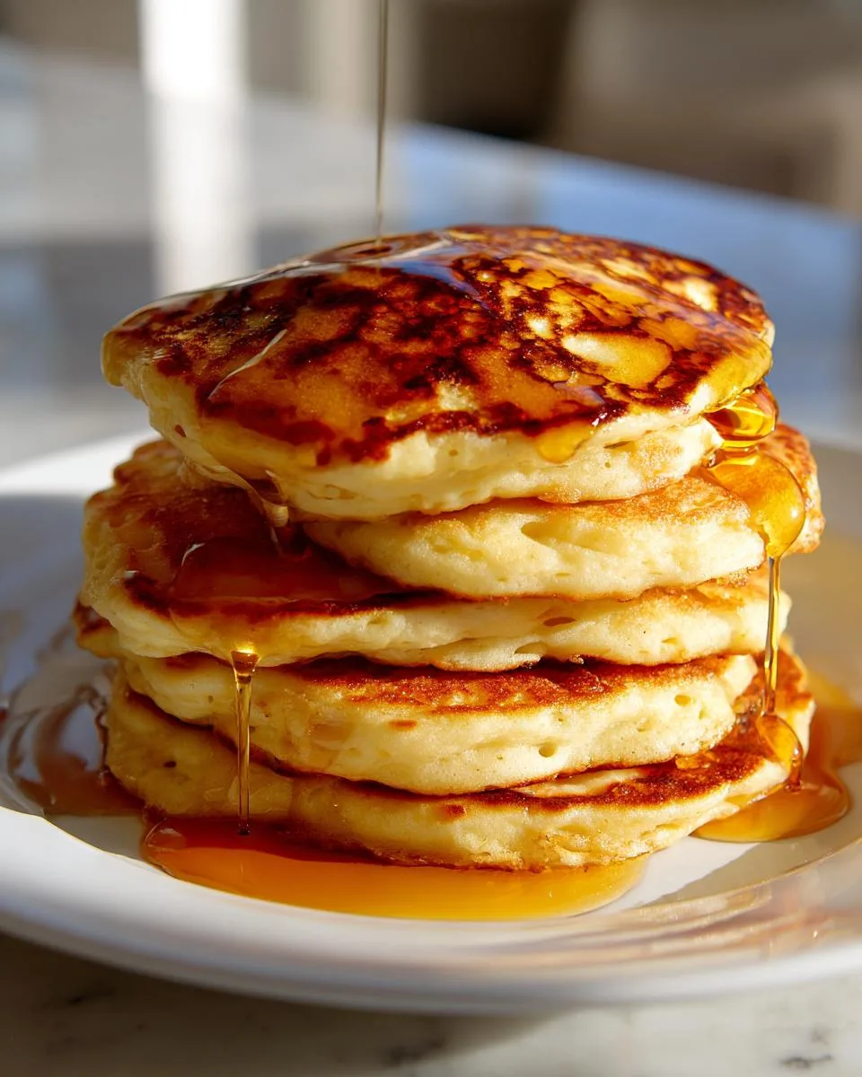 light airy greek yogurt pancakes - detail 4