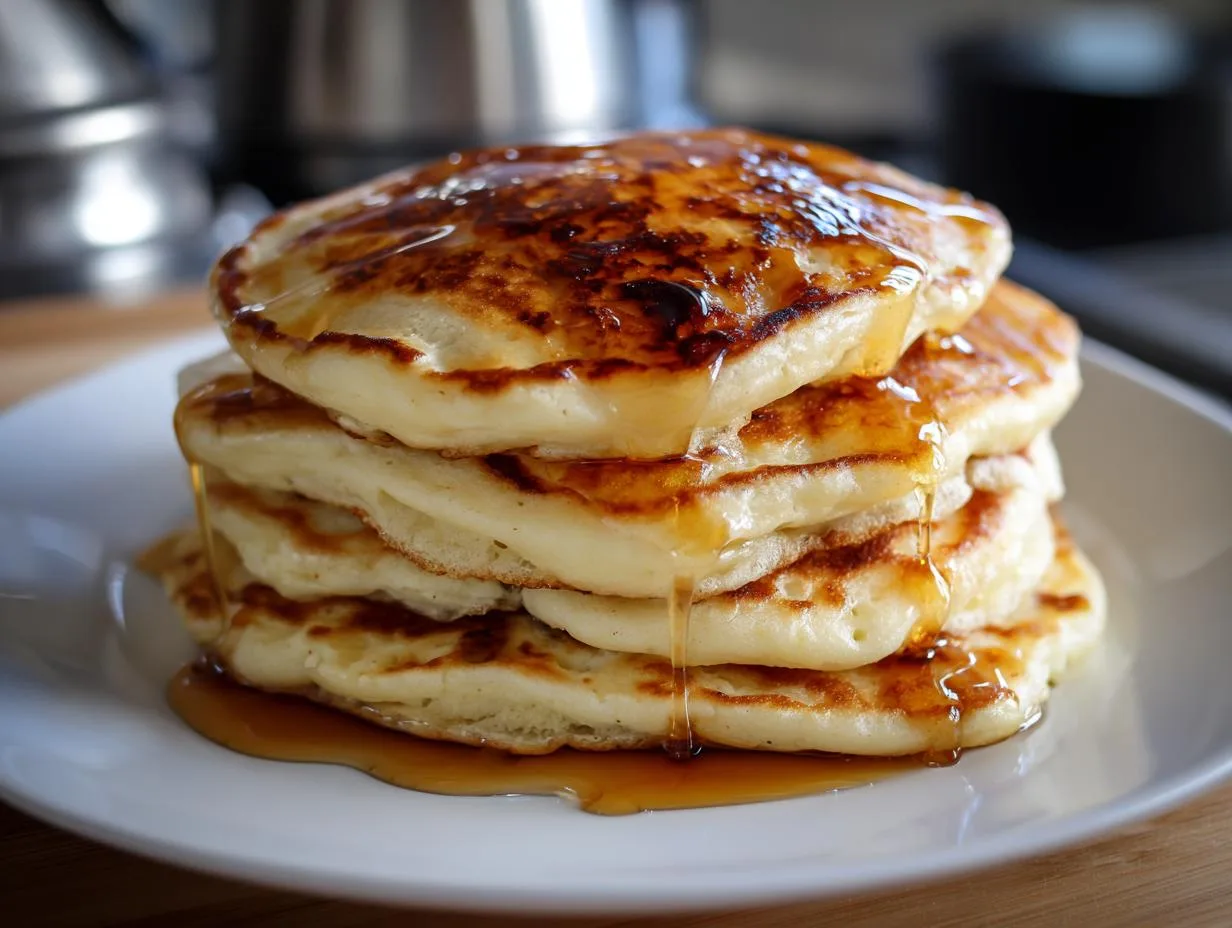 15 Minute Fluffy Greek Yogurt Pancakes Perfection