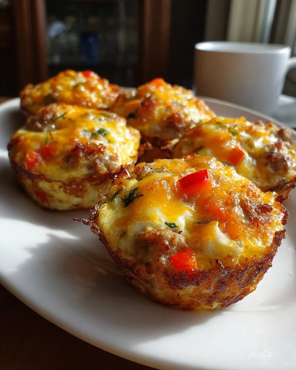 mini breakfast omelets - detail 4