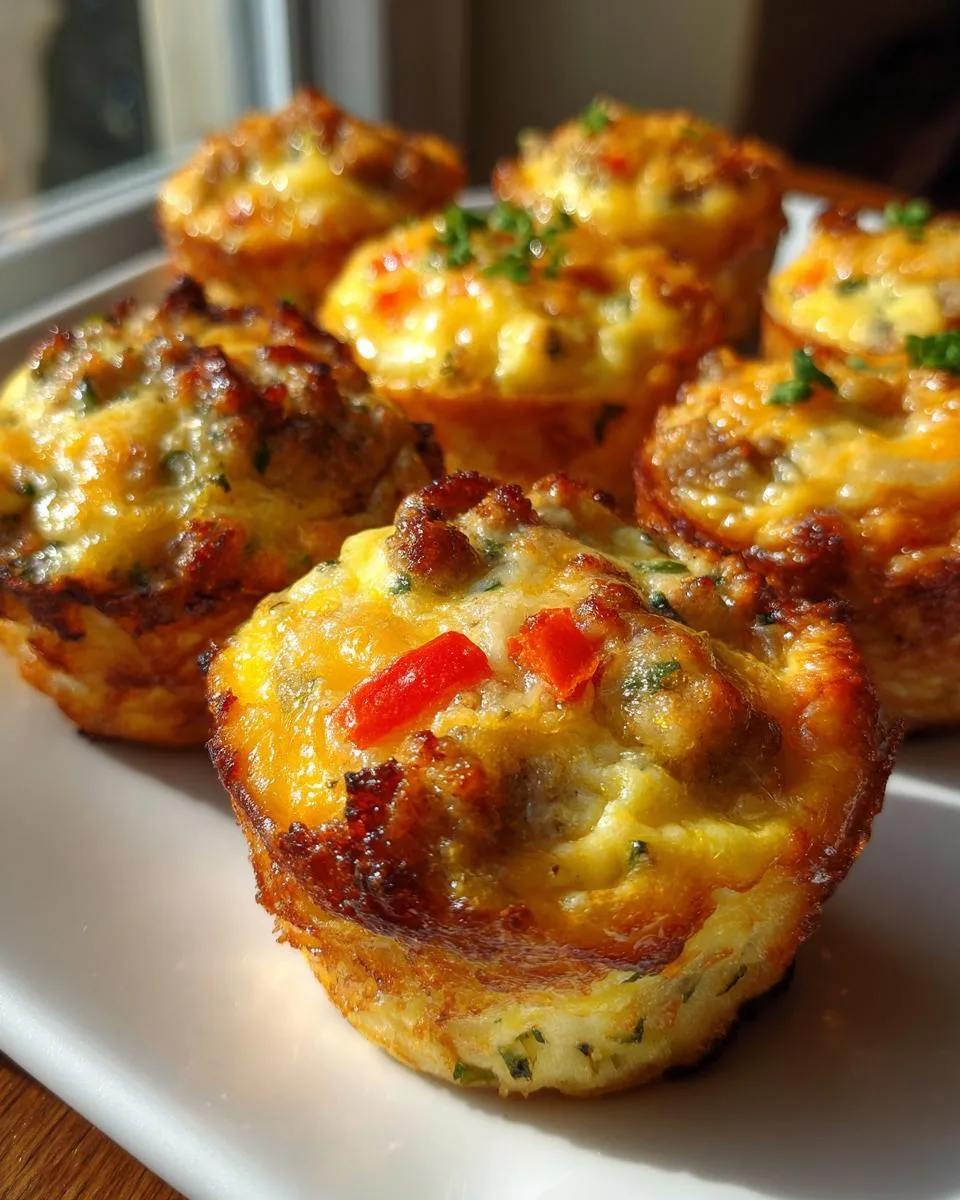 mini breakfast omelets - detail 5