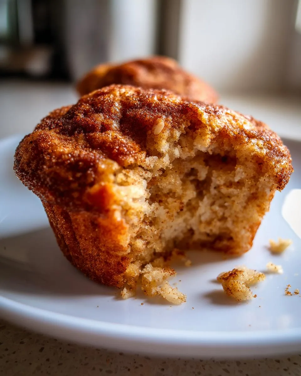 moist applesauce oatmeal muffins - detail 4