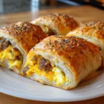 sausage egg breakfast roll-ups