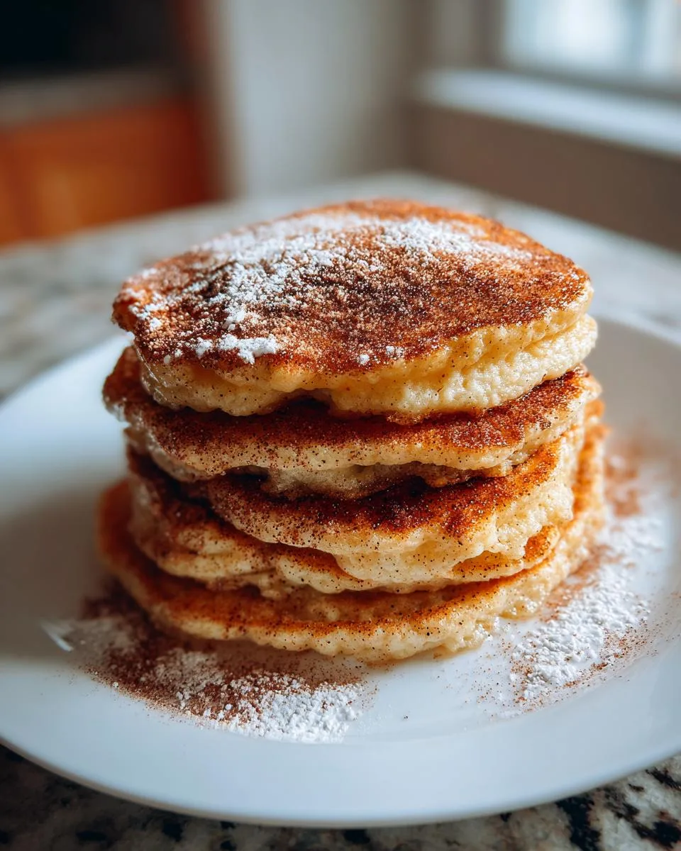 spanish churro pancakes - detail 4