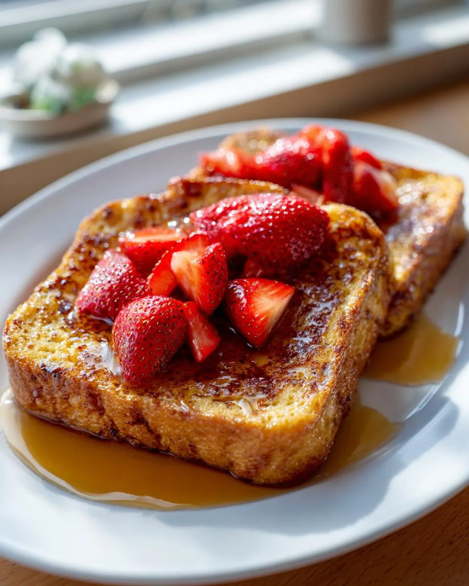 strawberry french toast - detail 4