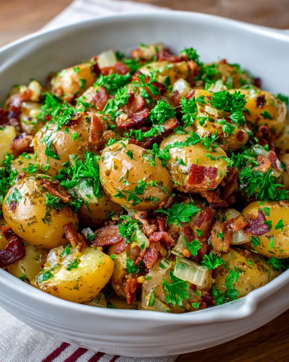 Authentic German Potato Salad - detail 2