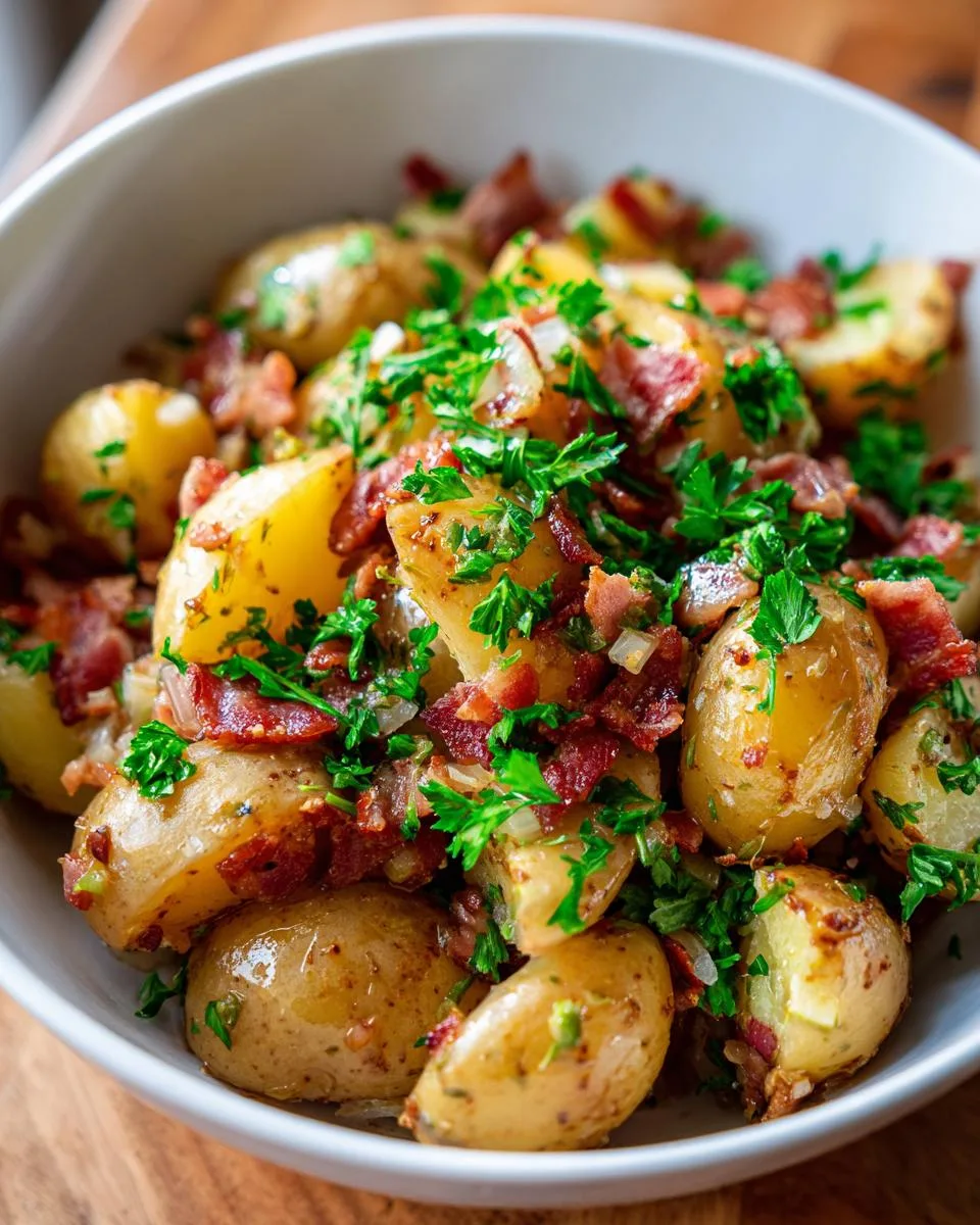 Authentic German Potato Salad - detail 3