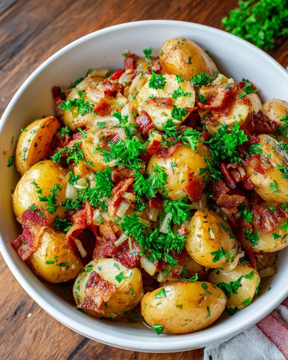Authentic German Potato Salad - detail 4