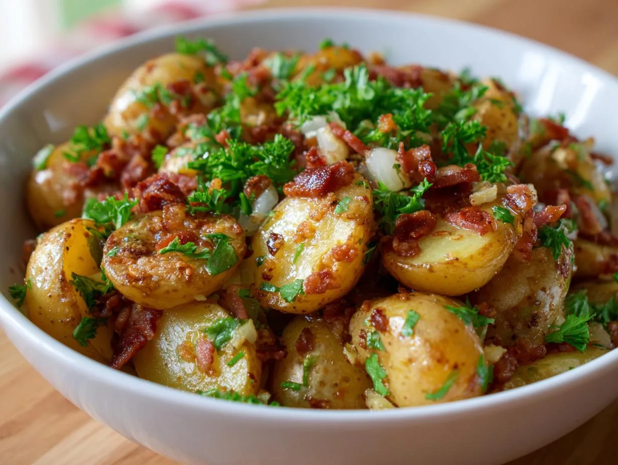40-Minute Authentic German Potato Salad – Bold & Tangy Blissخذ