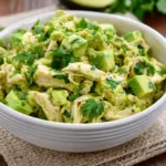 Avocado Lime Chicken Salad Bowl