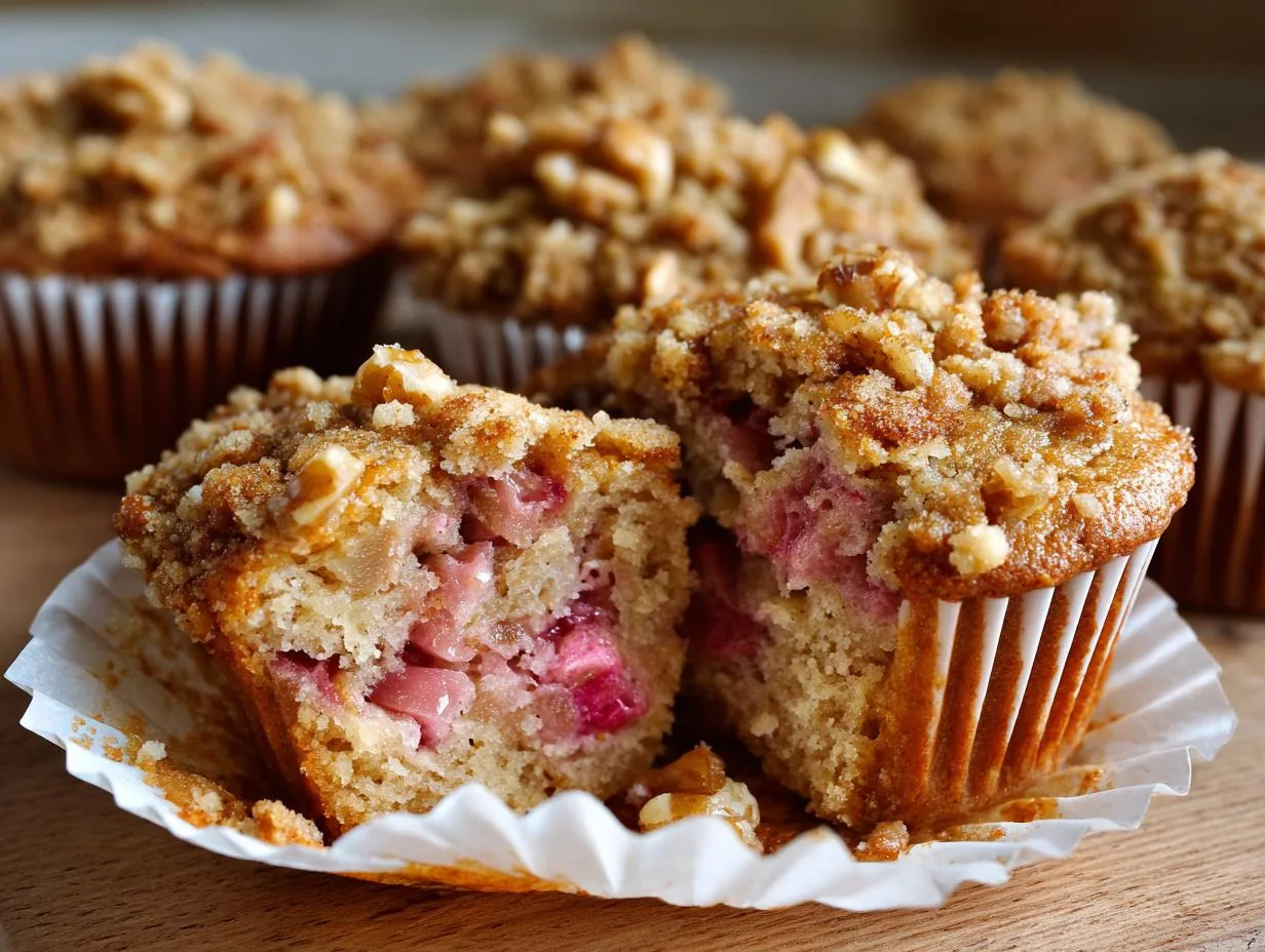 Bakery Style Rhubarb Muffins Recipe: 5 Secrets to Perfect Bliss