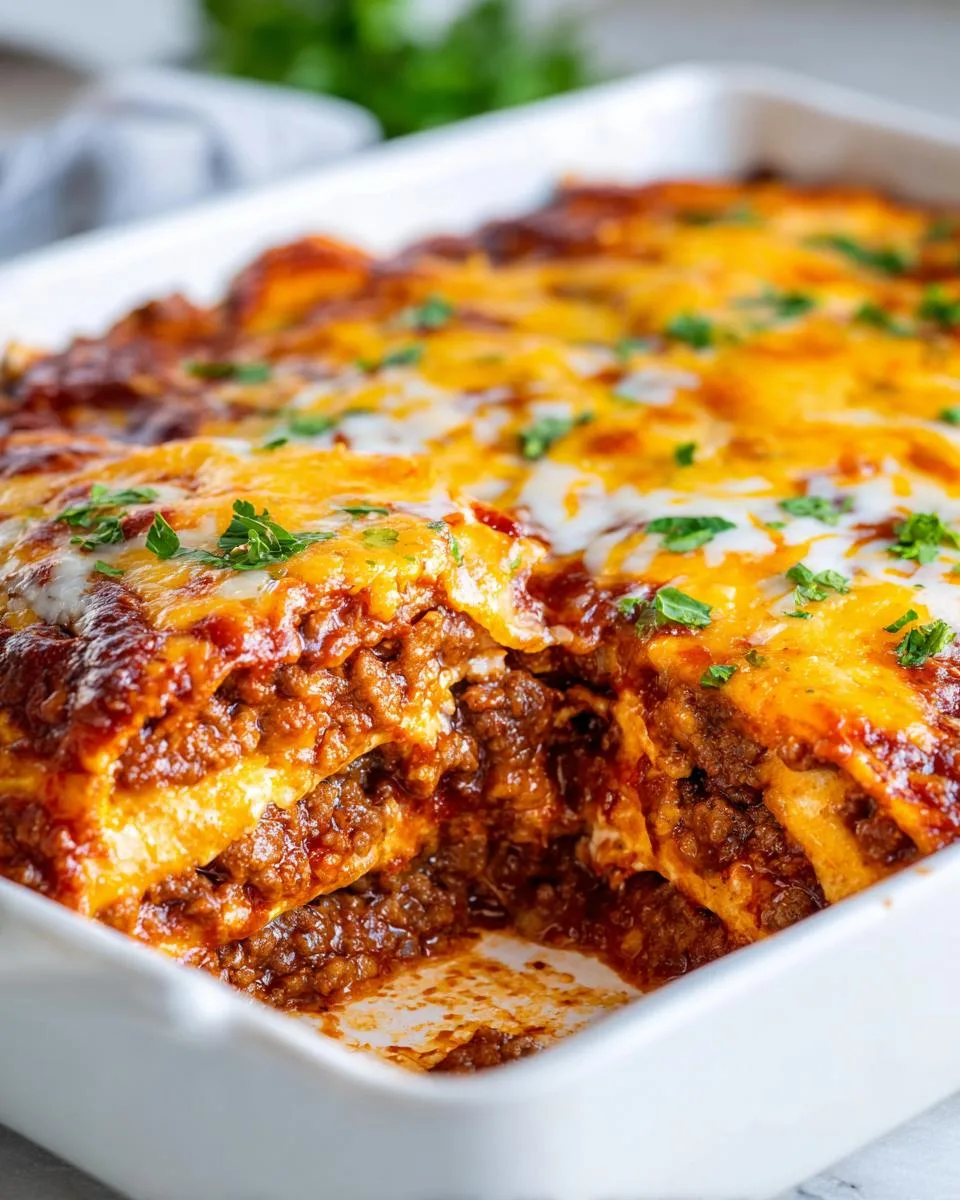 Beef Enchiladas With Red Sauce - detail 2