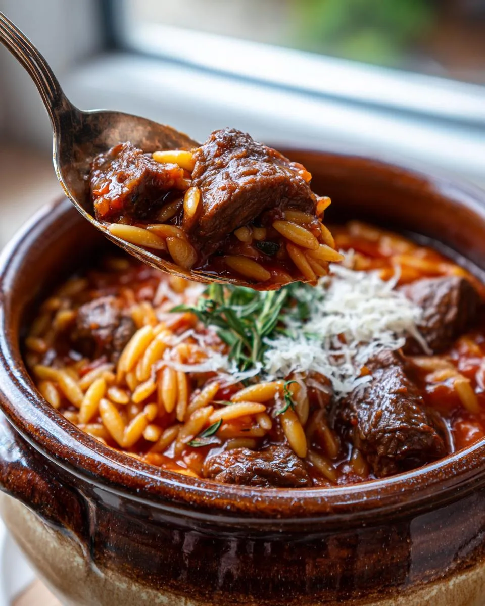 Beef Giouvetsi - detail 4