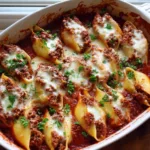 Beef Stuffed Shells