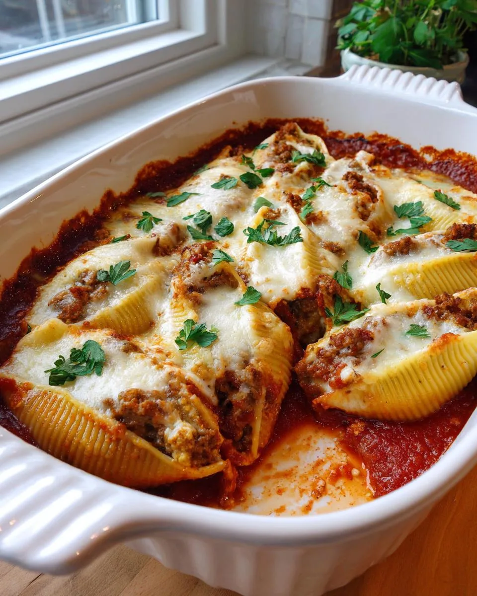 Beef Stuffed Shells - detail 4